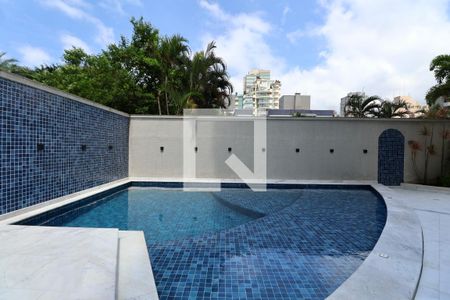 Área comum - Piscina de apartamento para alugar com 3 quartos, 128m² em Jardim Virginia, Guarujá