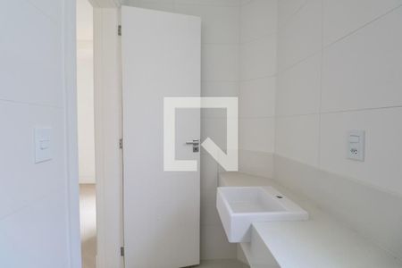 Banheiro Suíte de apartamento para alugar com 3 quartos, 128m² em Jardim Virginia, Guarujá