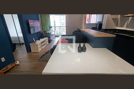 Sala de apartamento para alugar com 2 quartos, 59m² em Vila Andrade, São Paulo