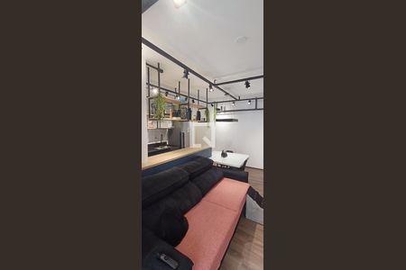 Sala/Cozinha de apartamento para alugar com 2 quartos, 59m² em Vila Andrade, São Paulo