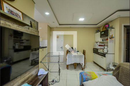 Sala de apartamento à venda com 2 quartos, 52m² em Vila Camilópolis, Santo André