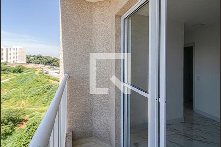 Varanda da Sala de apartamento para alugar com 2 quartos, 37m² em Jardim Imperador (zona Sul), São Paulo