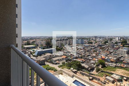 Varanda da Sala de apartamento para alugar com 2 quartos, 37m² em Jardim Imperador (zona Sul), São Paulo
