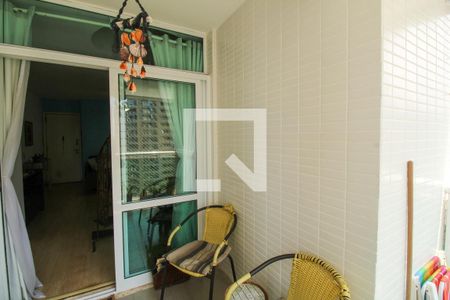 Varanda da Sala de apartamento à venda com 3 quartos, 200m² em Barra da Tijuca, Rio de Janeiro