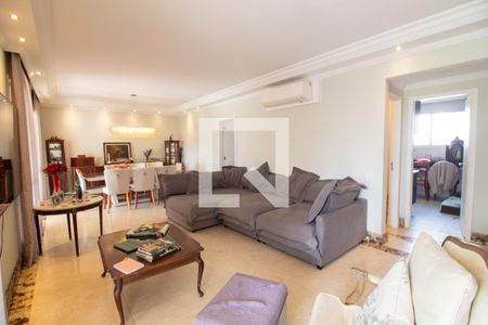 Sala de apartamento à venda com 4 quartos, 205m² em Vila Gertrudes, São Paulo