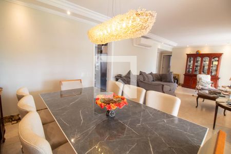 Sala de Jantar de apartamento à venda com 4 quartos, 205m² em Vila Gertrudes, São Paulo