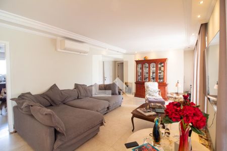 Sala de apartamento à venda com 4 quartos, 205m² em Vila Gertrudes, São Paulo