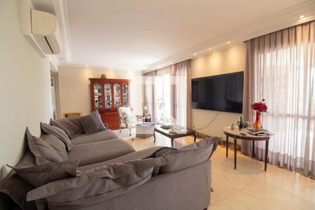 Sala de apartamento à venda com 4 quartos, 205m² em Vila Gertrudes, São Paulo