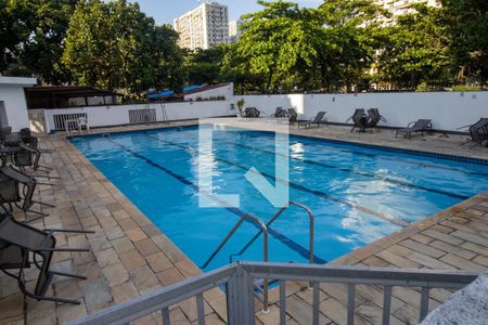 Área comum - Piscina de apartamento à venda com 2 quartos, 57m² em Barra da Tijuca, Rio de Janeiro