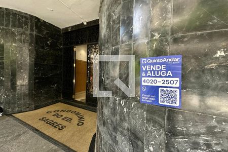 Plaquinha instalada de apartamento para alugar com 1 quarto, 55m² em Saúde, Rio de Janeiro