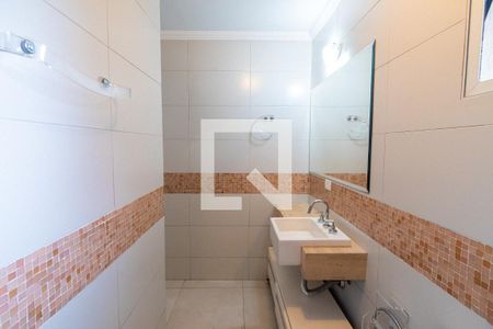 Banheiro da Suíte de casa de condomínio para alugar com 3 quartos, 167m² em Parque Imperial, São Paulo