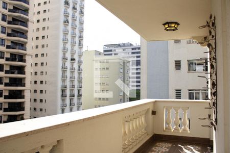 Varanda de apartamento à venda com 3 quartos, 267m² em Higienópolis, São Paulo