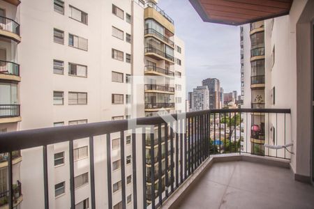 Varanda de apartamento à venda com 3 quartos, 137m² em Vila Clementino, São Paulo
