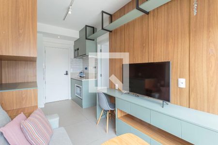 Sala de apartamento para alugar com 1 quarto, 38m² em Vila Nova Conceição, São Paulo
