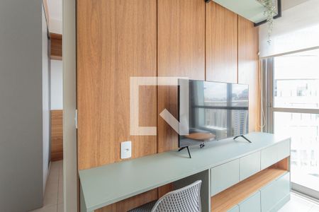 Sala de apartamento para alugar com 1 quarto, 38m² em Vila Nova Conceição, São Paulo