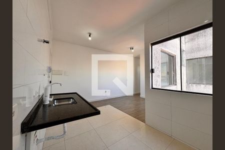 Cozinha de apartamento à venda com 2 quartos, 104m² em Campestre, Santo André