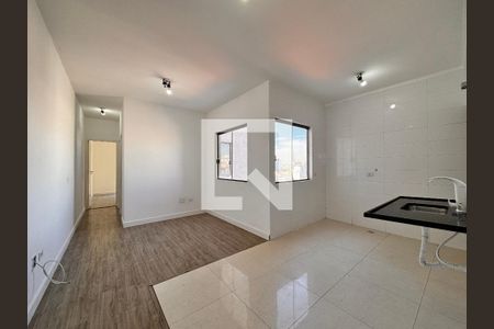 Sala de apartamento à venda com 2 quartos, 104m² em Campestre, Santo André