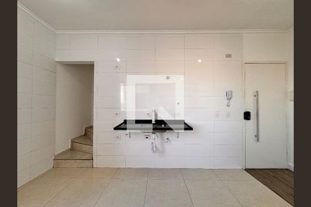 Cozinha de apartamento à venda com 2 quartos, 104m² em Campestre, Santo André