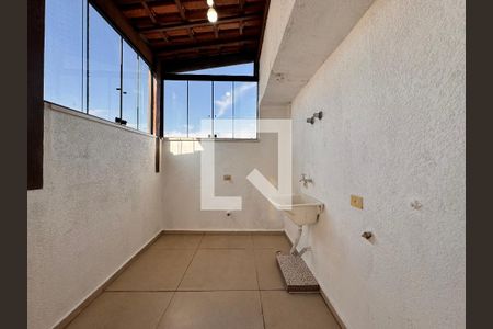 Lavanderia de apartamento à venda com 2 quartos, 104m² em Campestre, Santo André