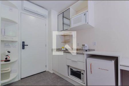 Cozinha de kitnet/studio para alugar com 1 quarto, 32m² em Vila Mariana, São Paulo