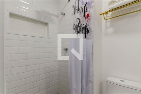 Banheiro de kitnet/studio para alugar com 1 quarto, 32m² em Vila Mariana, São Paulo