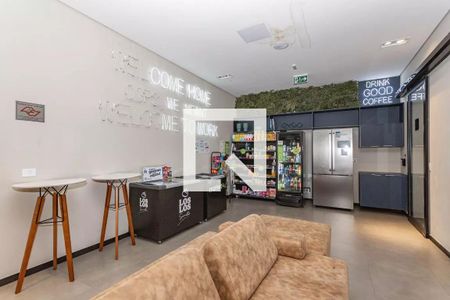 Área comum - Living de kitnet/studio à venda com 1 quarto, 32m² em Vila Mariana, São Paulo