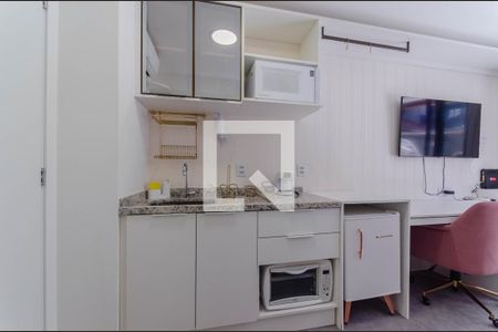 Cozinha de kitnet/studio para alugar com 1 quarto, 32m² em Vila Mariana, São Paulo