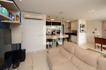 Sala de apartamento à venda com 2 quartos, 93m² em Vila Campo Grande, São Paulo