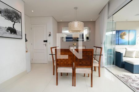 Detalhe Sala de apartamento à venda com 2 quartos, 93m² em Vila Campo Grande, São Paulo