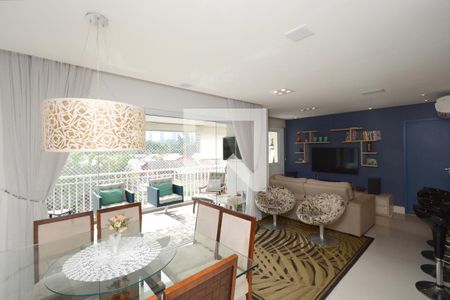 Sala de apartamento à venda com 2 quartos, 93m² em Vila Campo Grande, São Paulo