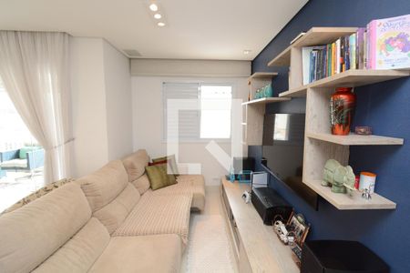 Detalhe Sala de apartamento à venda com 2 quartos, 93m² em Vila Campo Grande, São Paulo