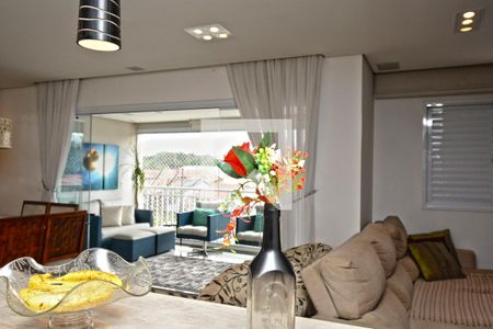 Detalhe Sala de apartamento à venda com 2 quartos, 93m² em Vila Campo Grande, São Paulo