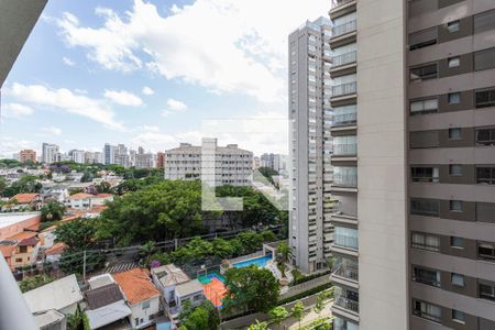 Vista de apartamento à venda com 2 quartos, 65m² em Indianópolis, São Paulo
