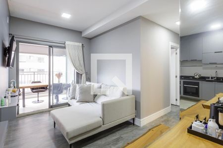 Sala de apartamento à venda com 2 quartos, 65m² em Indianópolis, São Paulo