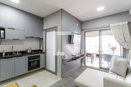 Sala de apartamento à venda com 2 quartos, 65m² em Indianópolis, São Paulo