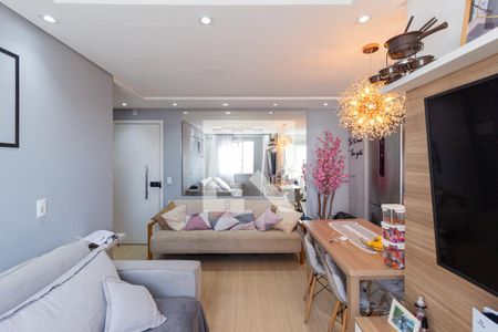 Sala de apartamento para alugar com 2 quartos, 46m² em Vila da Oportunidade, Carapicuíba