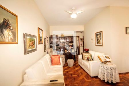 Sala de apartamento à venda com 3 quartos, 113m² em Santo Antônio, Belo Horizonte