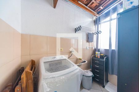 Área de Serviço de apartamento para alugar com 2 quartos, 106m² em Casa Branca, Santo André