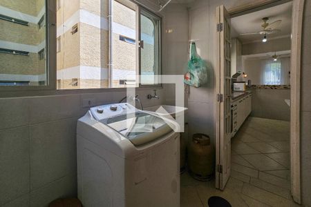 Área de Serviço de apartamento para alugar com 3 quartos, 110m² em Balneario Cidade Atlantica, Guarujá