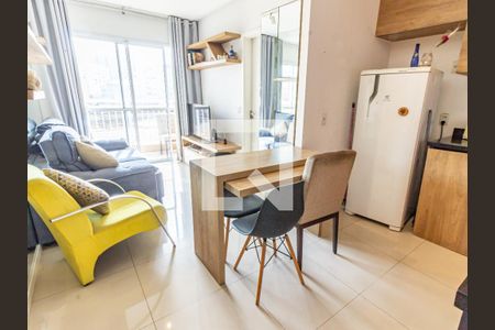 Sala/Cozinha de apartamento à venda com 1 quarto, 32m² em Brás, São Paulo