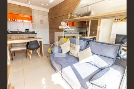 Sala/Cozinha de apartamento à venda com 1 quarto, 32m² em Brás, São Paulo