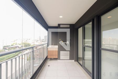 Varanda Gourmet  de apartamento para alugar com 3 quartos, 70m² em Vila Esperança, São Paulo