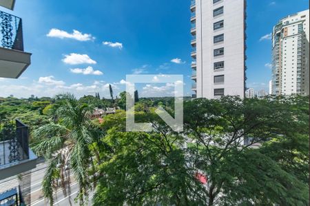Vista da Varanda de apartamento à venda com 3 quartos, 107m² em Brooklin, São Paulo