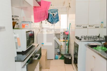Cozinha + Área de serviço de apartamento para alugar com 2 quartos, 50m² em Jardim Arco-iris, Cotia