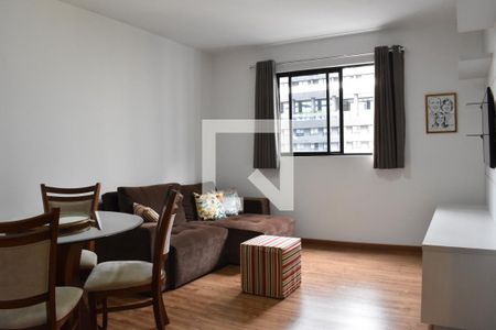 Sala de apartamento para alugar com 2 quartos, 62m² em Centro, Curitiba