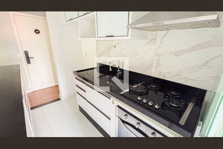 Cozinha de apartamento à venda com 3 quartos, 77m² em Campestre, Santo André