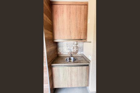 Sala - Sala de Jantar Varanda de apartamento à venda com 3 quartos, 77m² em Campestre, Santo André