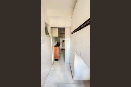 Área de Serviço de apartamento à venda com 3 quartos, 77m² em Campestre, Santo André