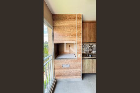 Sala - Sala de Jantar Varanda de apartamento à venda com 3 quartos, 77m² em Campestre, Santo André