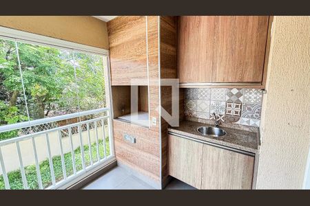 Sala - Sala de Jantar Varanda de apartamento à venda com 3 quartos, 77m² em Campestre, Santo André